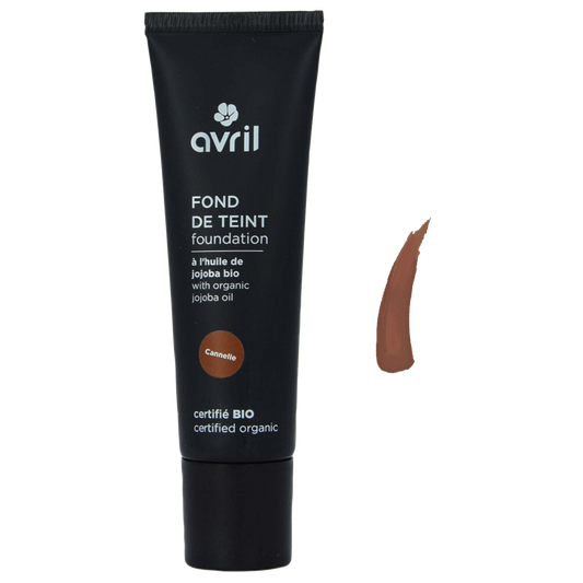 fond de teint cannelle Avril bio