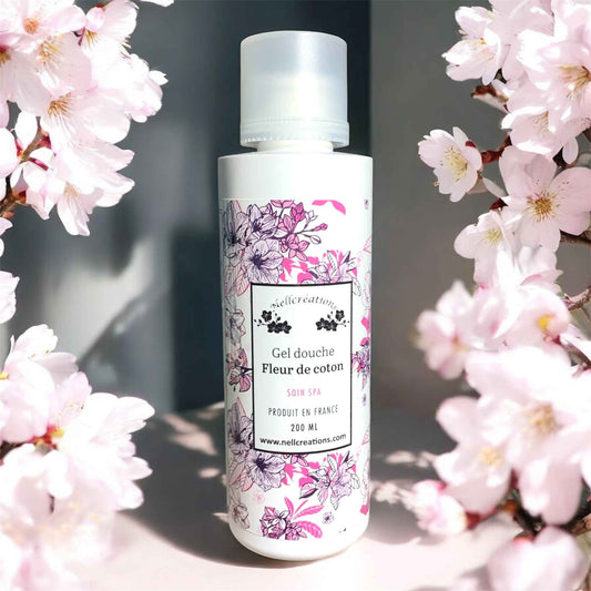 Gel douche fleur de coton