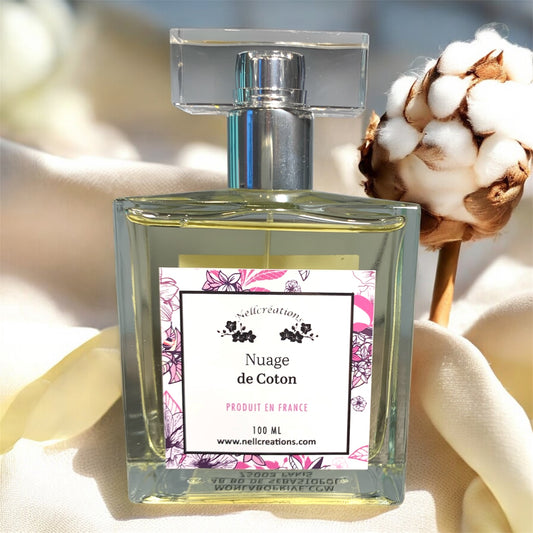 Parfum d'ambiance nuage de coton Nellcréations