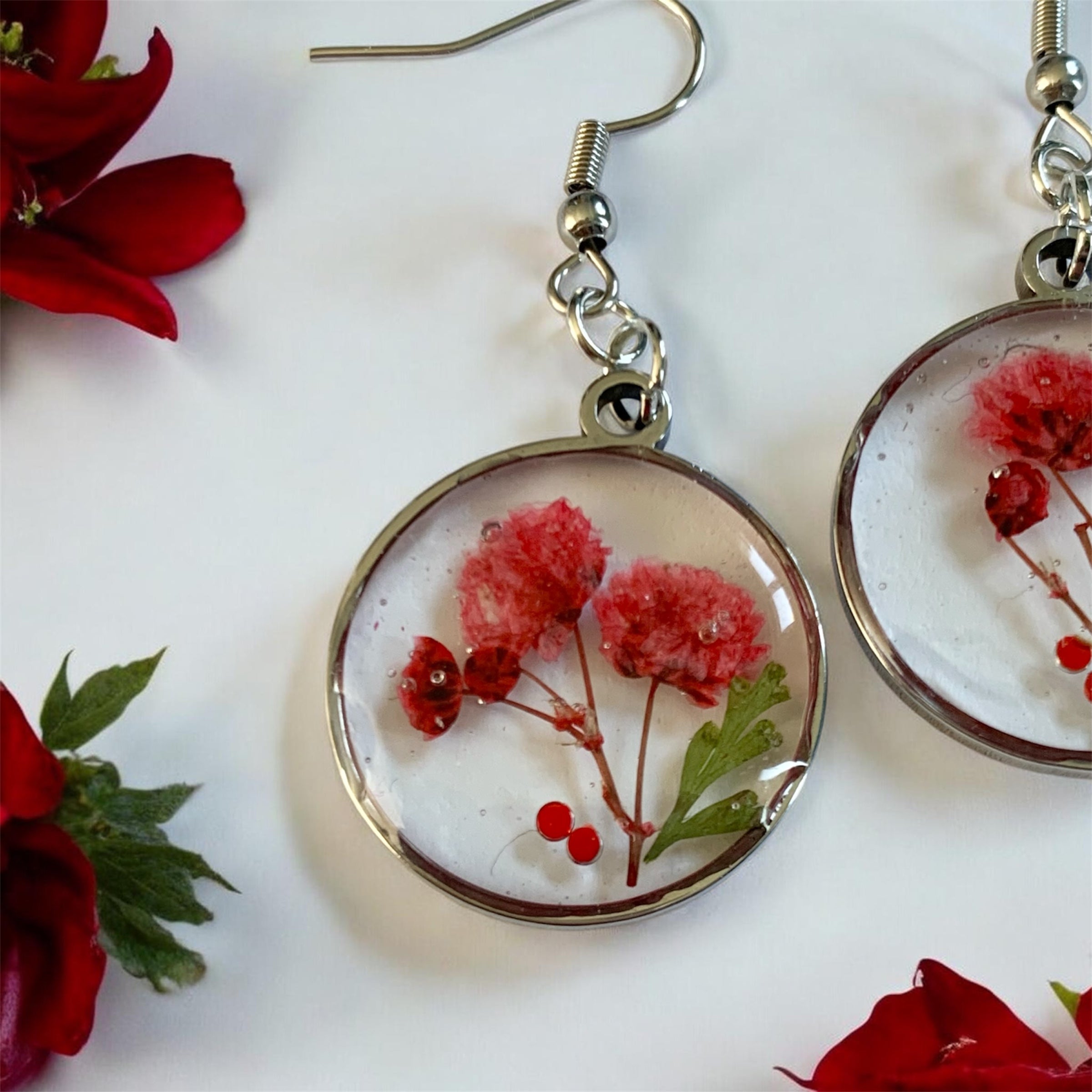 Boucles d’oreilles Douceur du printemps - Nellcréations - Boucles d’oreilles