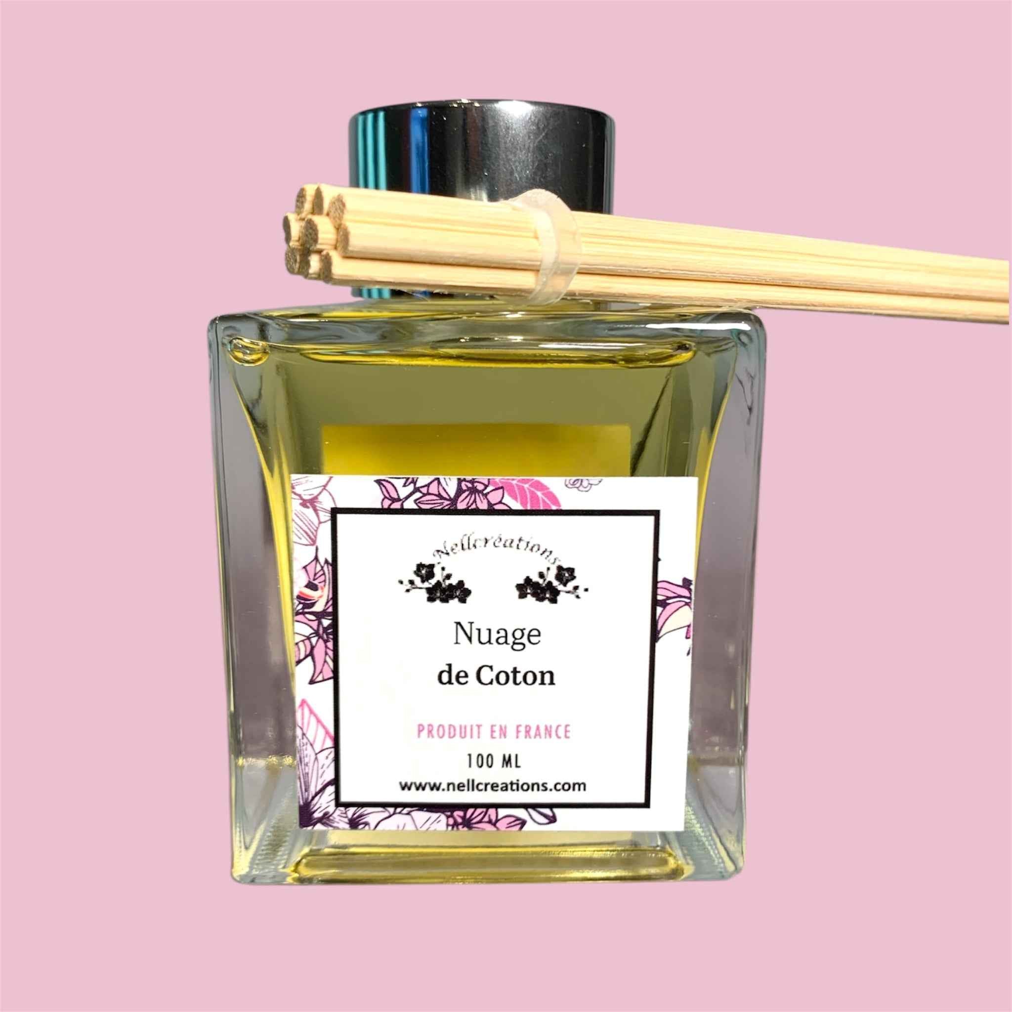 Bouquet parfumé - nuage de coton - Nellcréations