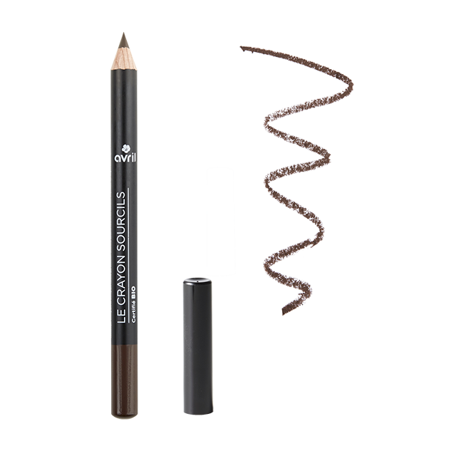 CRAYON SOURCILS BRUN CERTIFIÉ BIO - Nellcréations