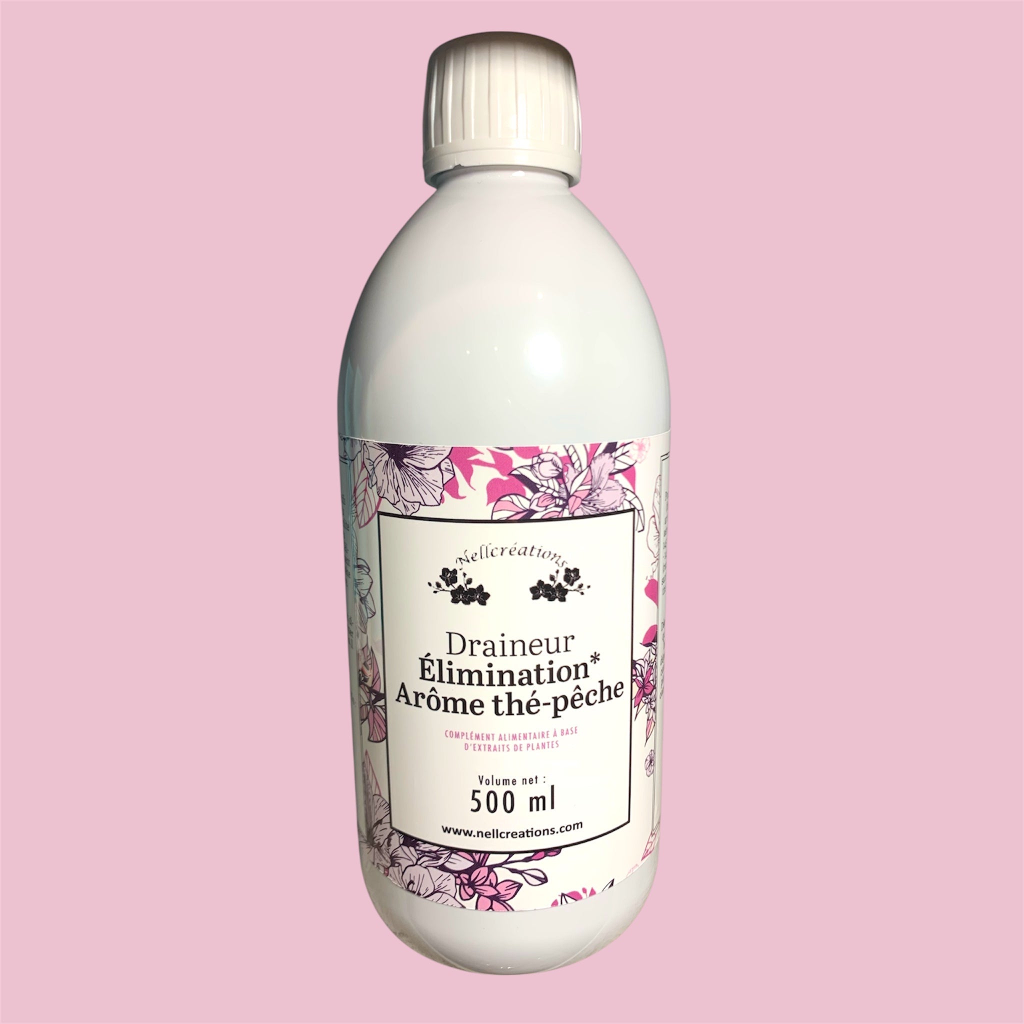 Draineur élimination arôme thé pêche - Nellcréations