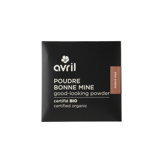recharge poudre bonne mine ambré irisé Avril bio