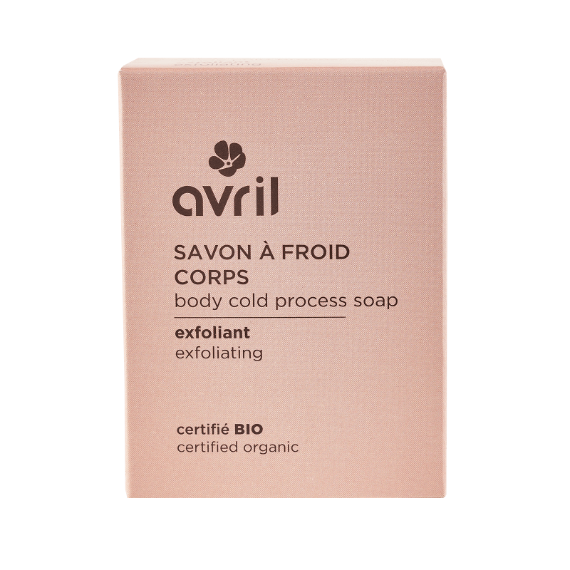 Savon à froid exfoliant - Avril - Nellcréations