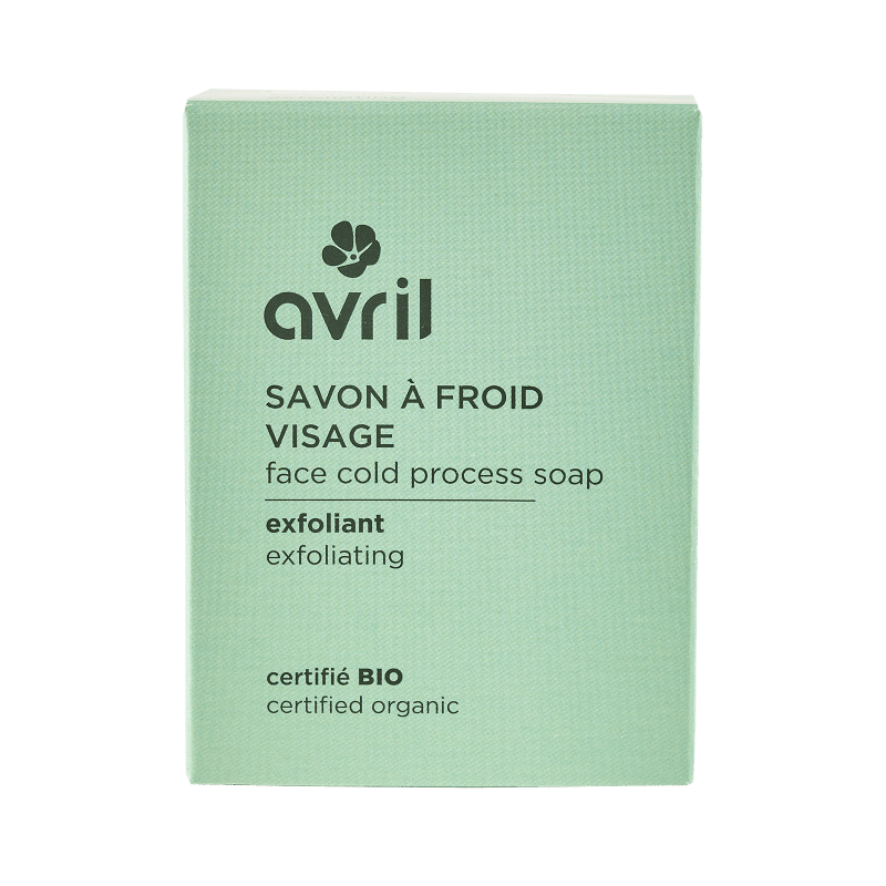Savon exfoliant visage - Avril - Nellcréations